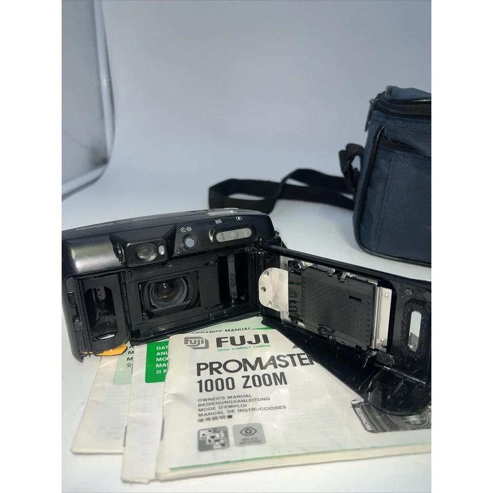 Fujifilm Promaster 1000 Zoom Date - Tested- 2 New Batteries